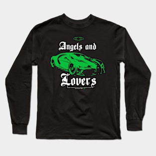 ANGELS AND LOVERS CAR GREEN Long Sleeve T-Shirt